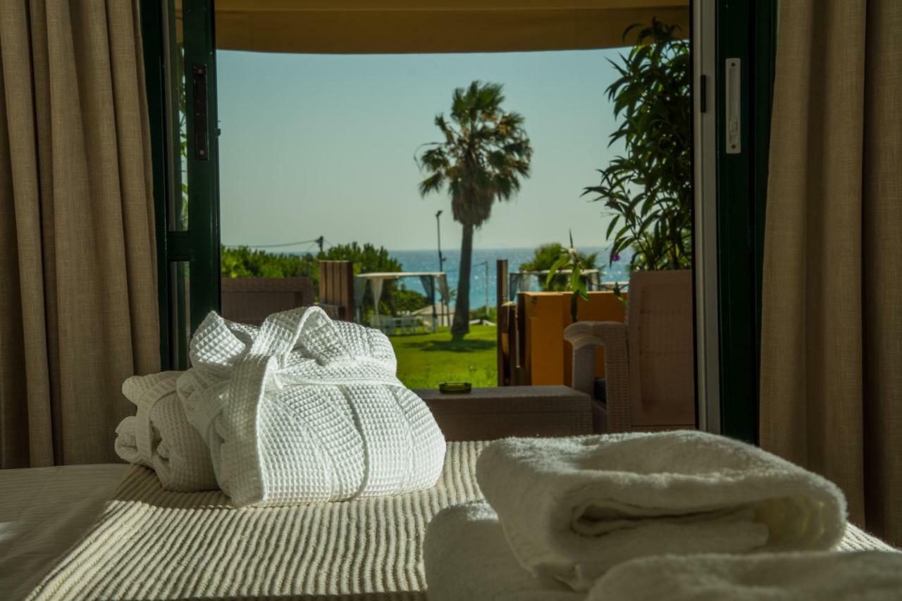 Ammos Sea Front Rooms - Adults Only Vasilikós Exterior foto